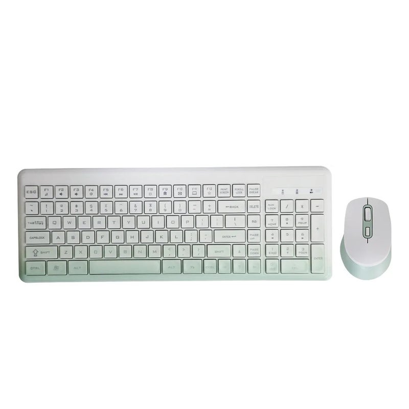 Bluejw Slim Wireless Mouse and Keyboard Set - Compact Ergonomic 2.4G USB Combo for Gaming & Everyday Use - Image 5